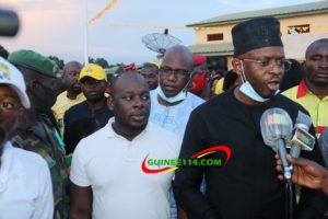 Kouroussa: le ministre Said Koulibaly, Bakary Diaby et plusieurs autres cadres répondent à l'appel de Baro, village du président