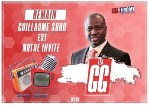 Hadafo Médias: les Grandes Gueules reçoivent Guillaume Soro lundi