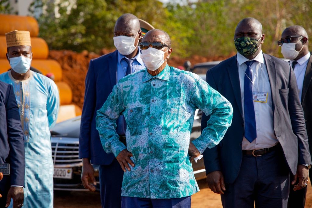 Alport Conakry: les présidents Alpha Condé et Adama Barrow visitent le port de Conakry et apprécient les progrès en cours 