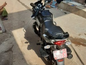 Avis de recherche: une TVS immatriculée Y-3913-RG, volée à Hamdallaye