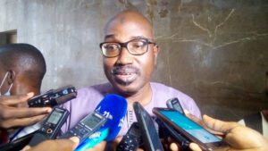 Mamady Kaba exprime au sortir de la salle des concertations: "Nous nous retrouvons dans les engagements qui sont pris"