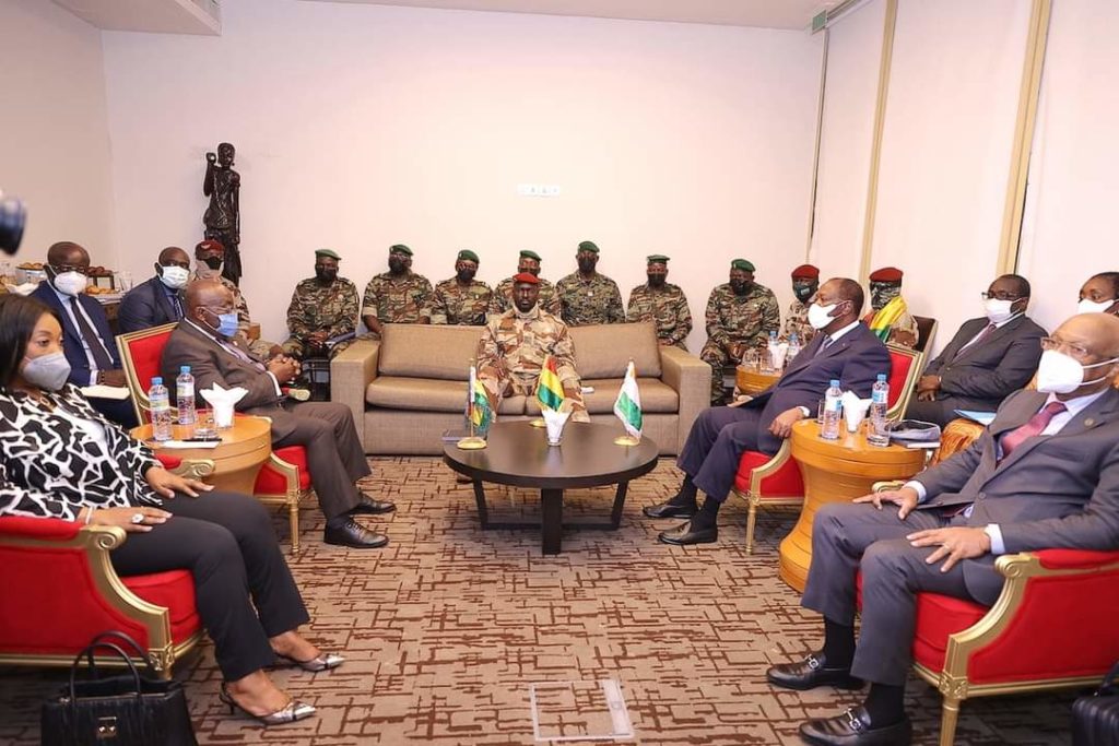 CEDEAO: Ouatara et Nana Akoufo font le bilan de leur mission à Conakry