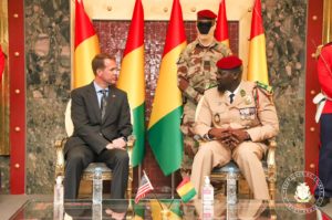 Lettre de l'Ambassadeur des Etats-Unis au Colonel Doumbouya