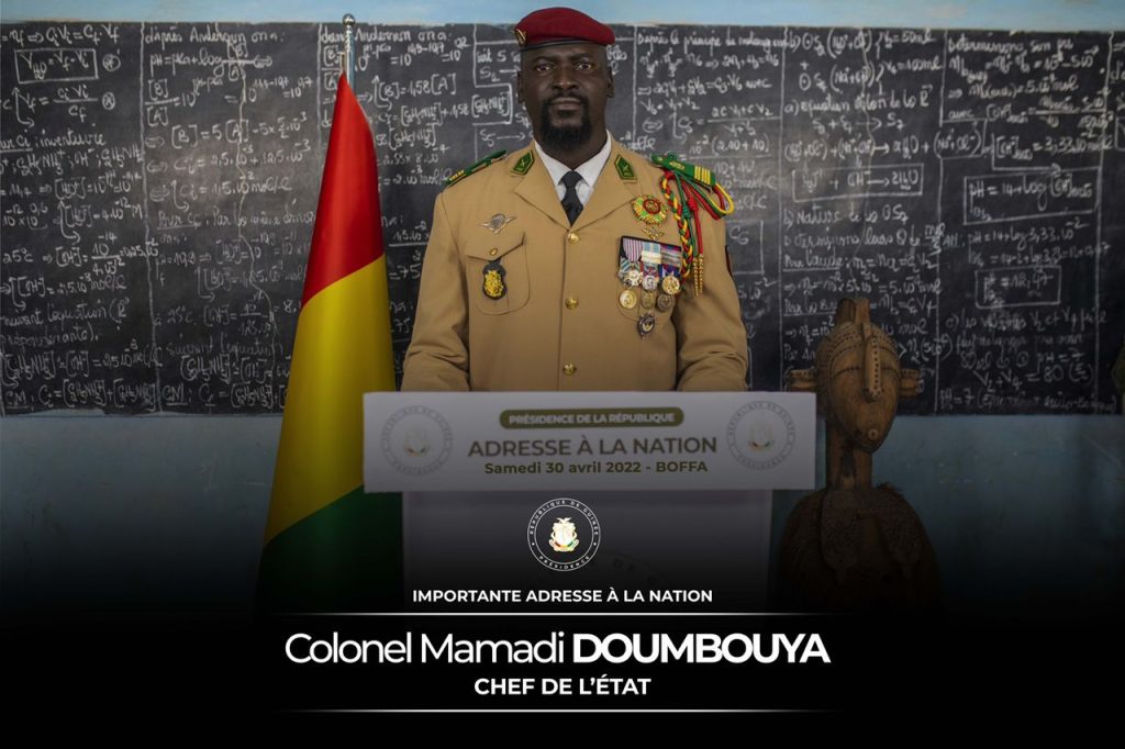 Durée de la transition: la junte opte pour 39 mois (Discours du Col. Doumbouya)