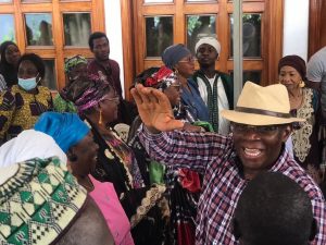 RPG Arc-en-ciel: les artistes et hommes de culture chez le président Dr Ibrahima Kossory Fofana