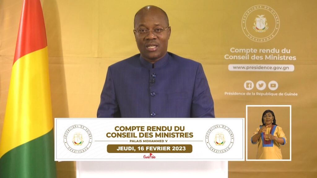 Compte rendu du Conseil des ministres du 16 février 2023