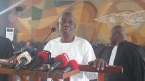 CRIEF/Dr Diané à la barre: l'ex-ministre de la Défense "rejette en bloc les charges" articulées contre lui