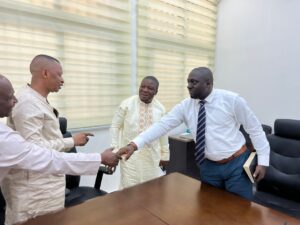 Couverture médiatique du recensement général : rencontre fructueuse entre l'URTELGUI et le ministre de l'Administration du territoire