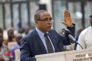 Mots de remerciement de l'ambassadeur Lounceny Condé
