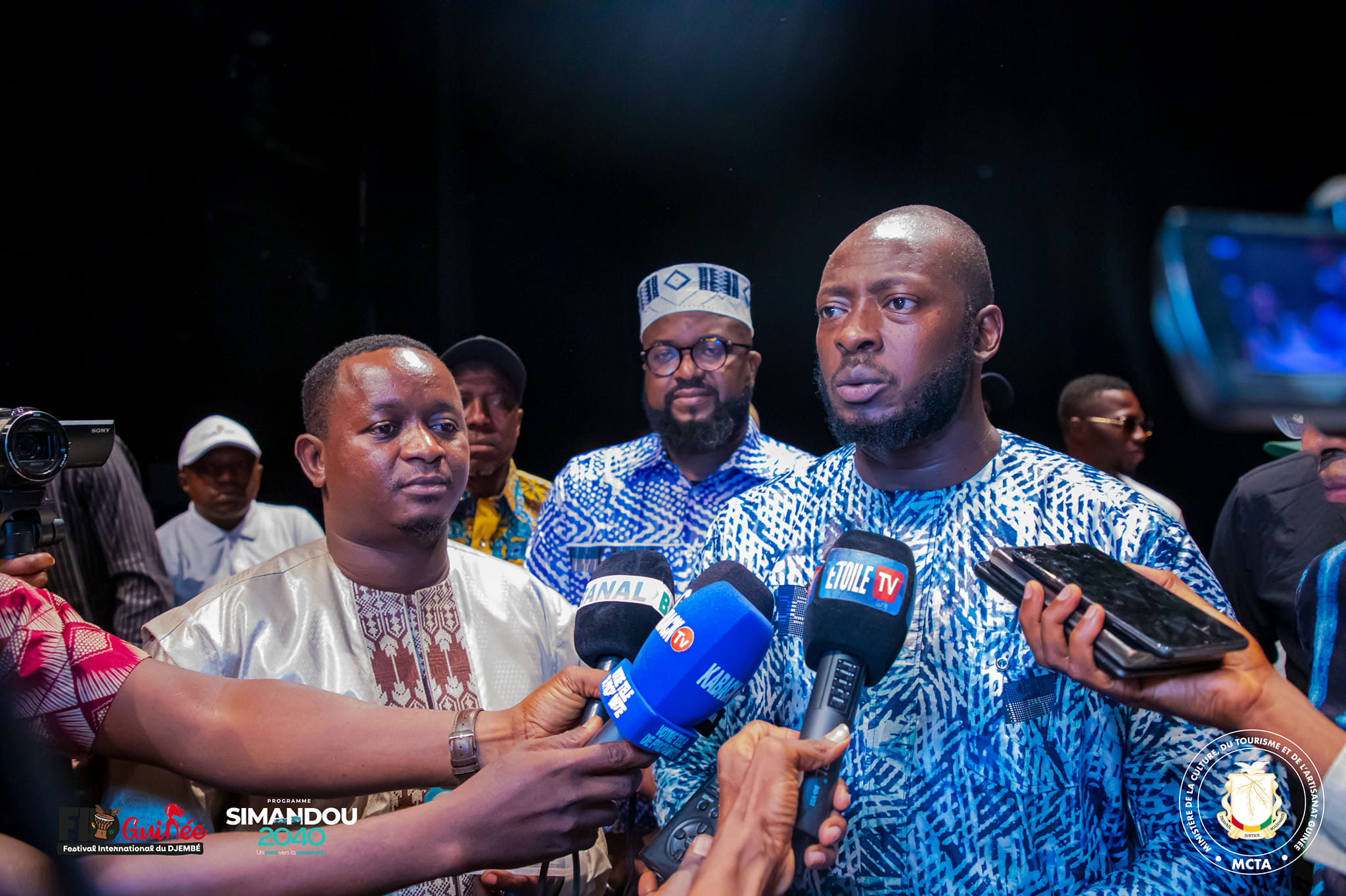 FID 2024: une représentation conforme de Simandou 2040, par une comédie musicale en présence du duo Amara et Djiba Diakité