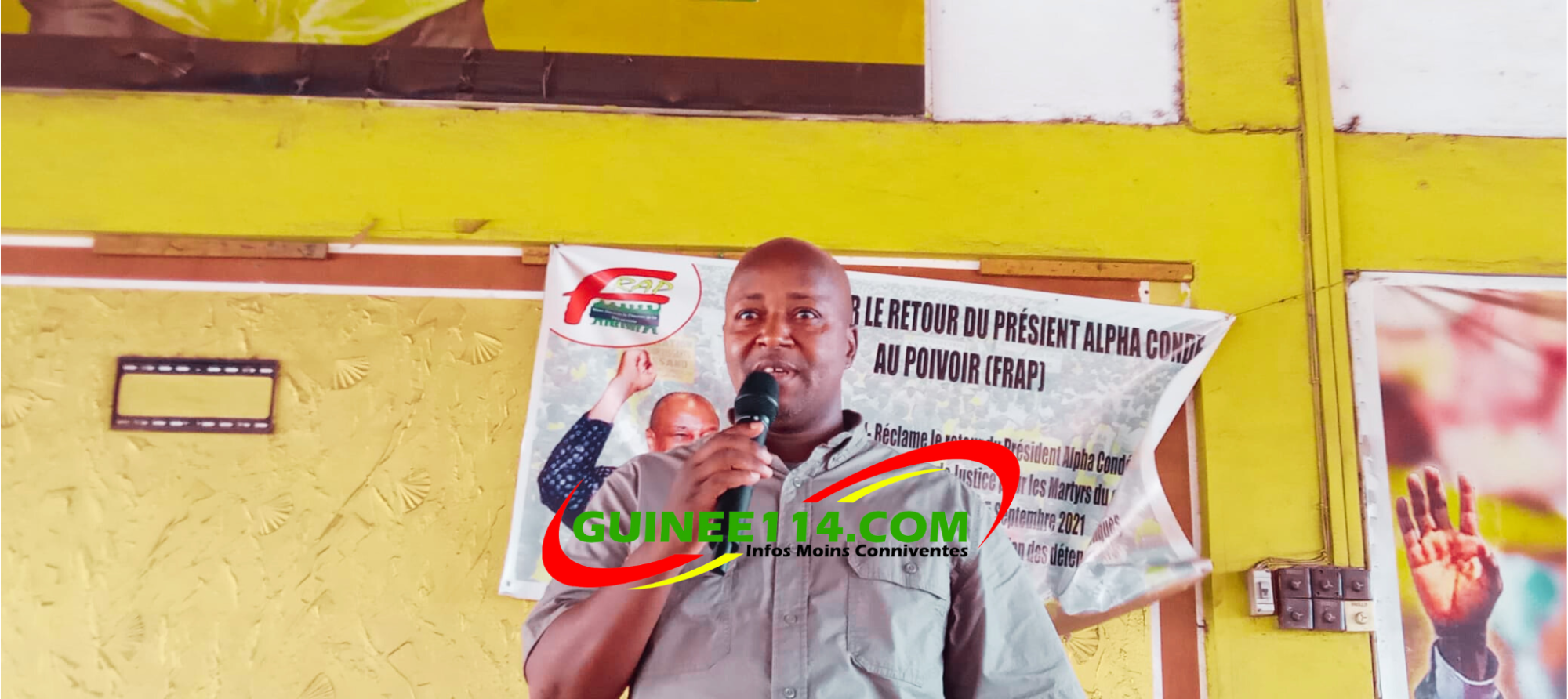 AG/RPG : Aboubacar Demba Dansoko aux militants, "Si nous restons unis, personne ne peut arrêter un citoyen sans respecter la loi"