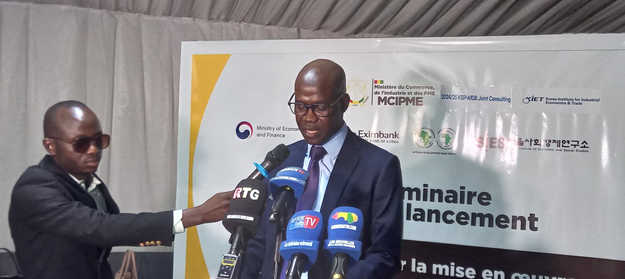 Conakry Le programme KSP Guinée lancé par Dr. Diaka Sidibé