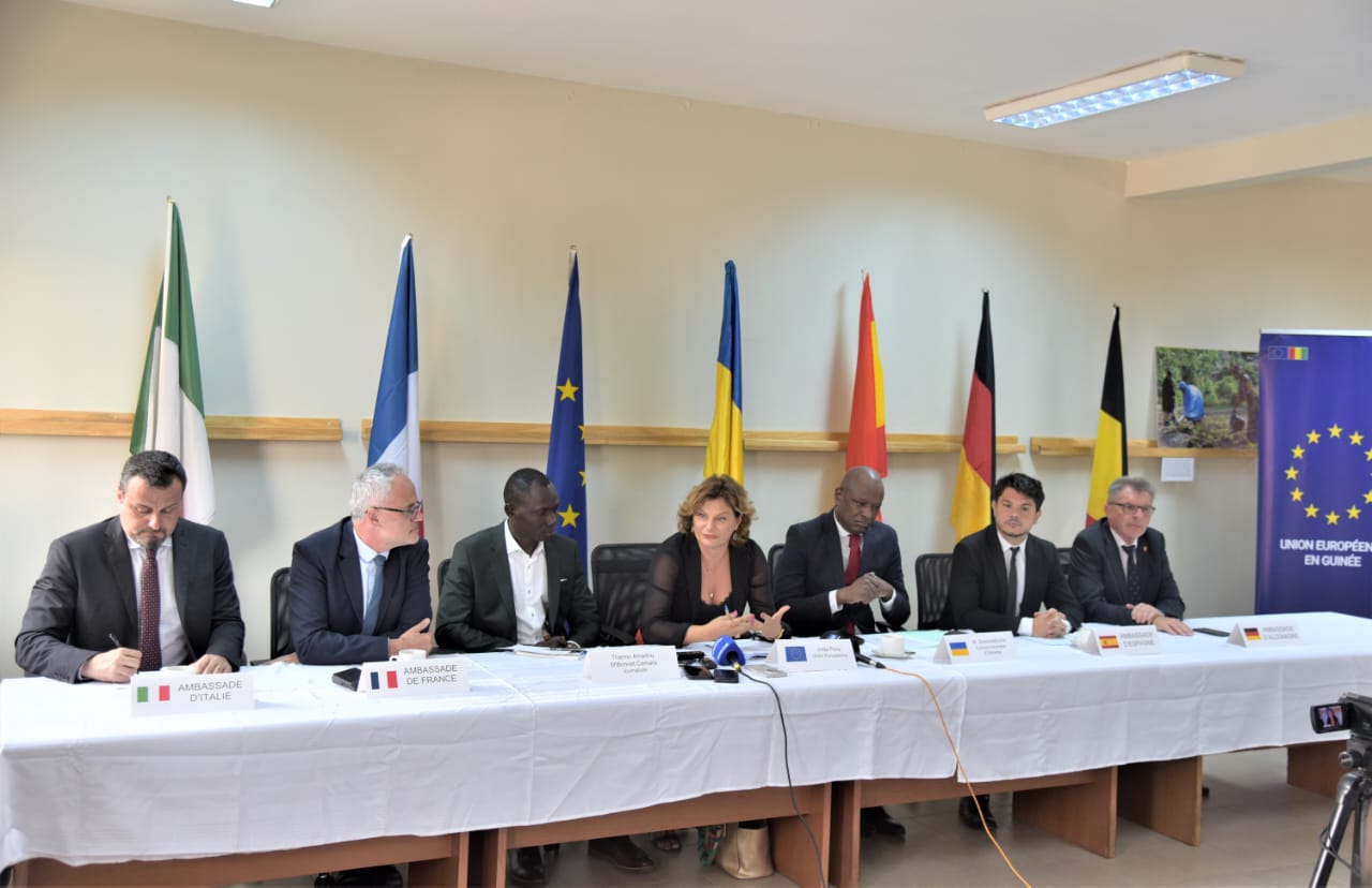 Trois ans après l'invasion de l'Ukraine par la Russie : Les ambassadeurs de l'Union européenne en Guinée réaffirment leur soutien