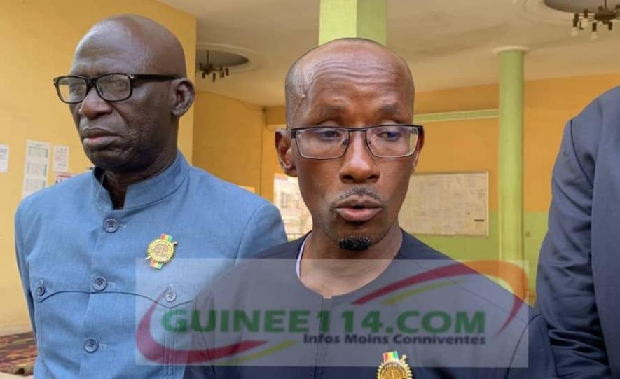 Difficile accès au procès en appel d’Aliou Bah : « Nous avons pris des dispositions pour empêcher que des personnes n’introduisent des appareils dans la salle d’audience », (Fallou Doumbouya)
