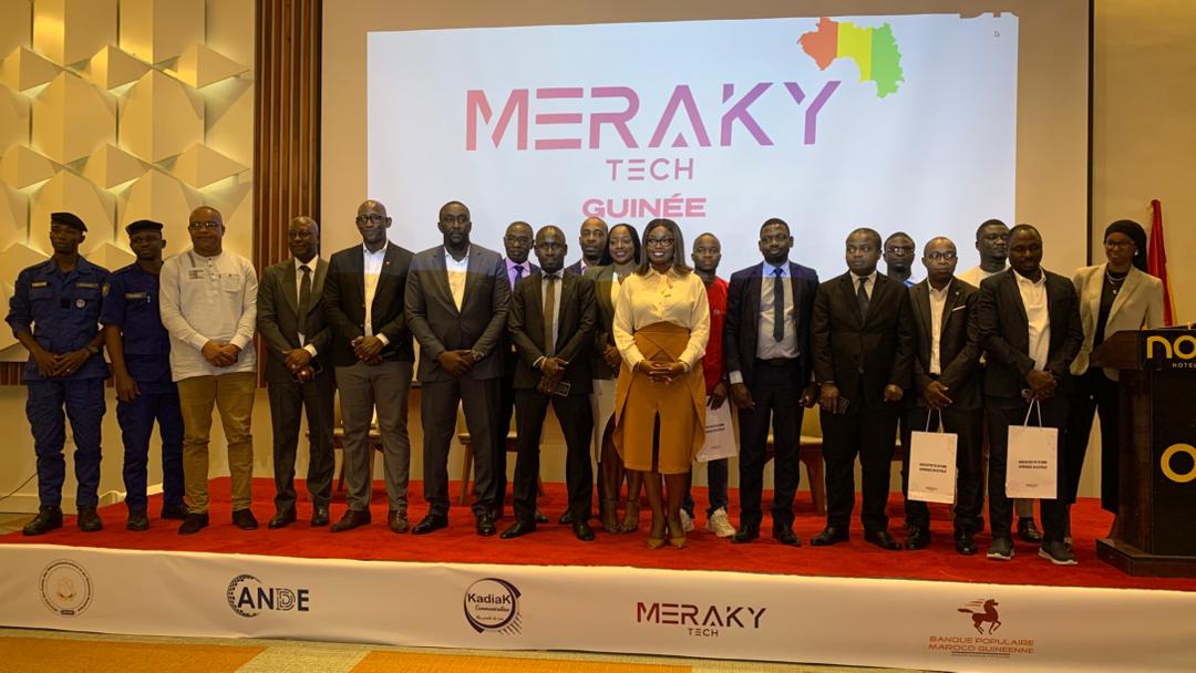 Conakry : Lancement officiel de MERAKY TECH Guinée : des solutions digitales africaines pour un avenir numérique durable