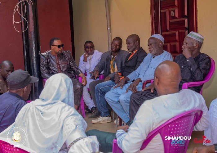 Kérouané: en marge de la Tabaski, Aboubacar Camara à l’écoute des sages, des femmes et des jeunes