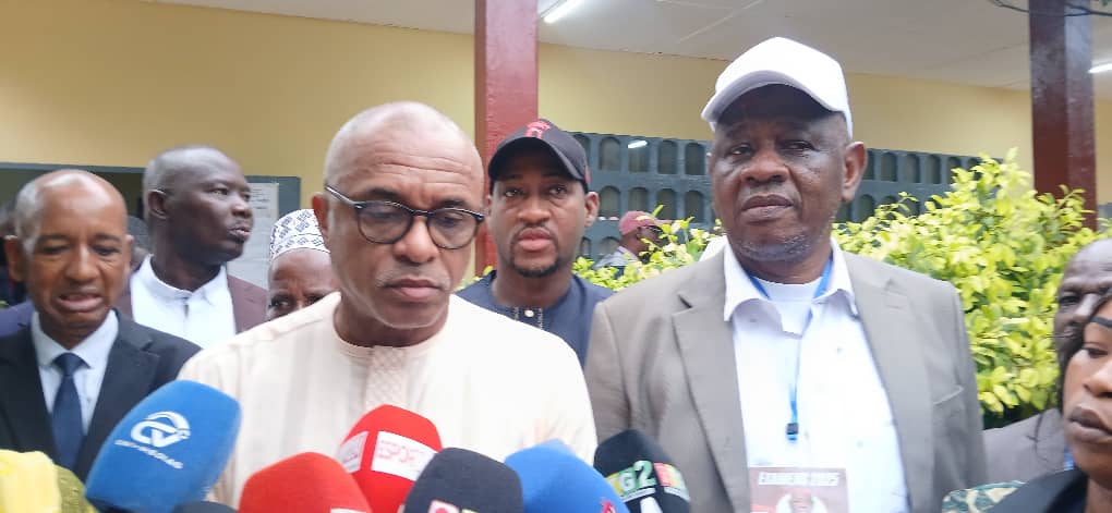BEPC 2025 : Le ministre Jean Paul Cedy lance officiellement les premières épreuves à Dixinn